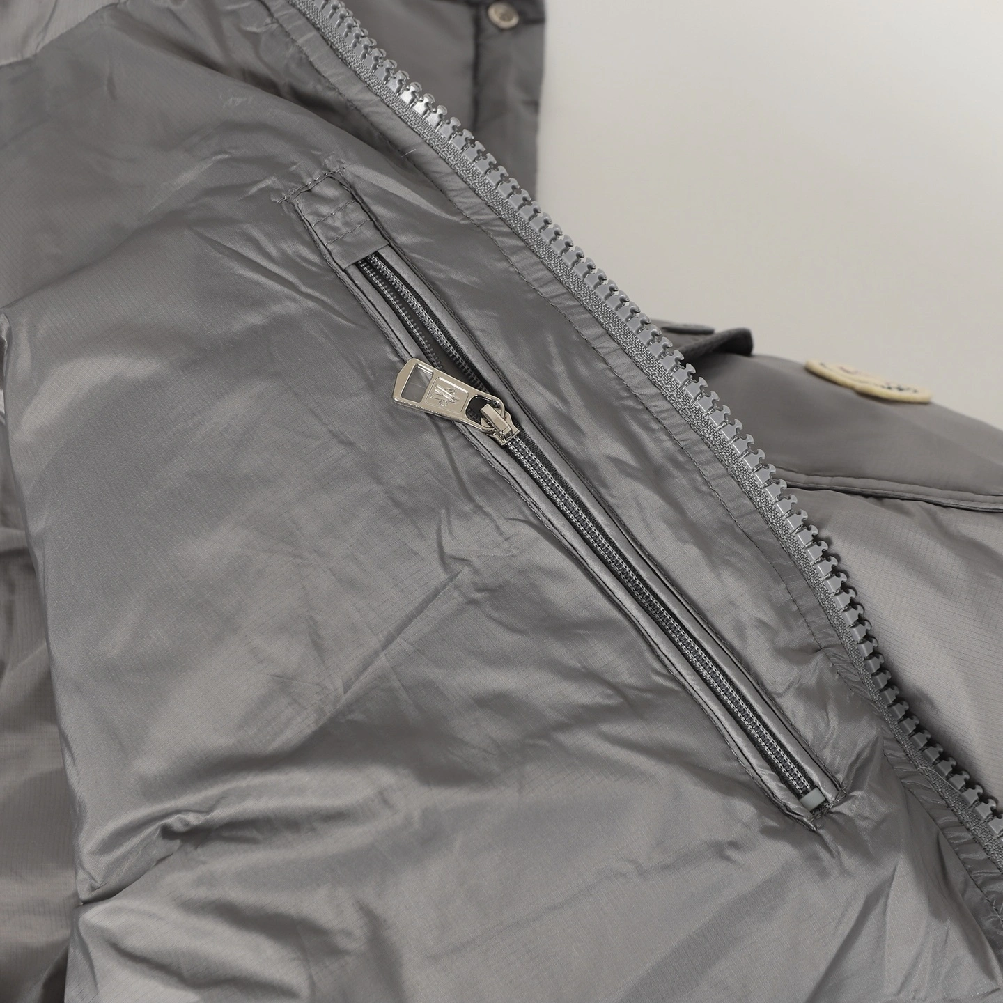 wg.luxury-- 7o9385r Down jacket lon laqué 2colour item: E-F125J1404-2